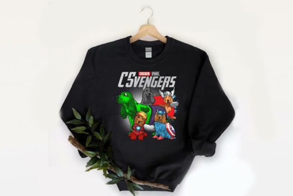 Marvel CSvenger Shirt, Cocker Spaniel Shirt, Marvel Cocker Spaniel CSvenger Avengers Endgame Shirt 2