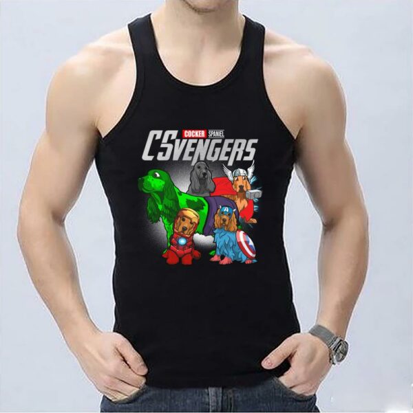 Marvel CSvenger Shirt, Cocker Spaniel Shirt, Marvel Cocker Spaniel CSvenger Avengers Endgame Shirt 3