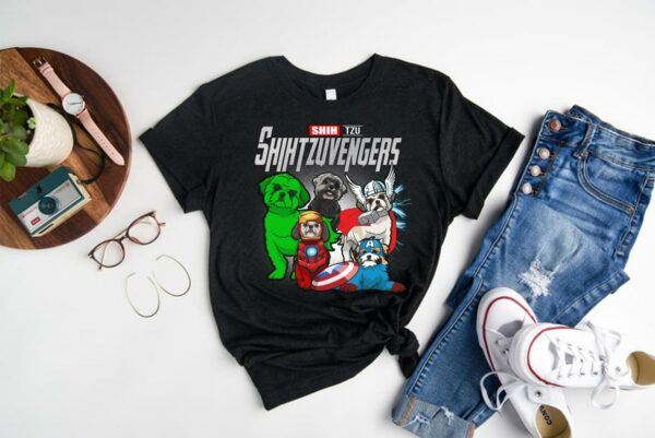 Marvel Shih Tzu Shirt, Marvel Shih Tzu Shihtzuvengers Marvel Avengers Endgame Shirt 1