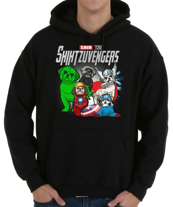 Marvel Shih Tzu Shirt, Marvel Shih Tzu Shihtzuvengers Marvel Avengers Endgame Shirt 4