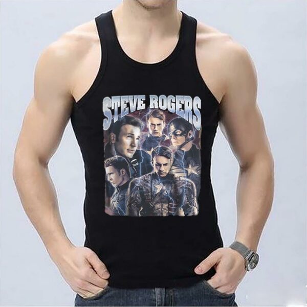 Marvel inspired clothing, Steve Rogers Shirt, Steve Rogers Printed Graphic Tee, Steve Rogers Fan Shirt, Captain America Shirt 3