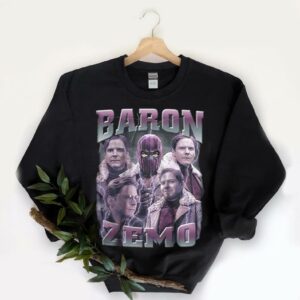 Marvel shirt, BARON ZEMO Shirt , Vintage Baron Zemo, The Falcon And The Winter Soldier T-shirt 5