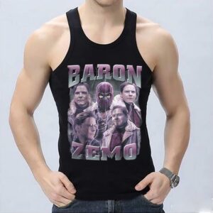 Marvel shirt, BARON ZEMO Shirt , Vintage Baron Zemo, The Falcon And The Winter Soldier T-shirt 6