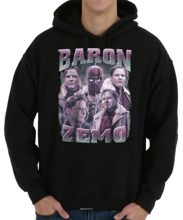 Marvel shirt, BARON ZEMO Shirt , Vintage Baron Zemo, The Falcon And The Winter Soldier T-shirt 4