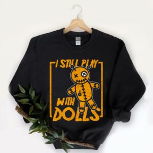 Nice Halloween Voodoo Doll Costume Gift Scary Karma coffin Shirt 5