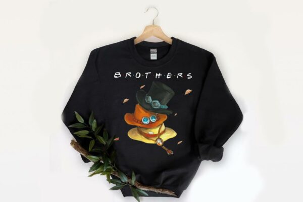 One Piece Straw hat Luffy Ace and Sabo Three Brothers Friends Shirt 2