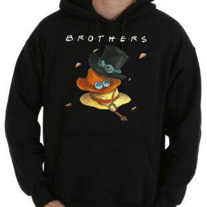 One Piece Straw hat Luffy Ace and Sabo Three Brothers Friends Shirt 7