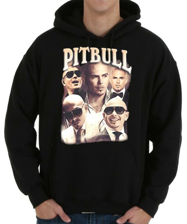Pitbull shirt rap hip hop 90s vintage Style Unisex Shirt, rapper Pitbull Shirt 4