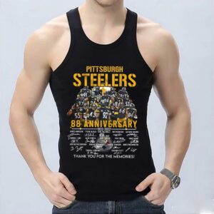 Pittsburgh Steelers Shirt, The Steelers 88th Anniversary 1993 2021 Signatures Thank You Memories Shirt 6