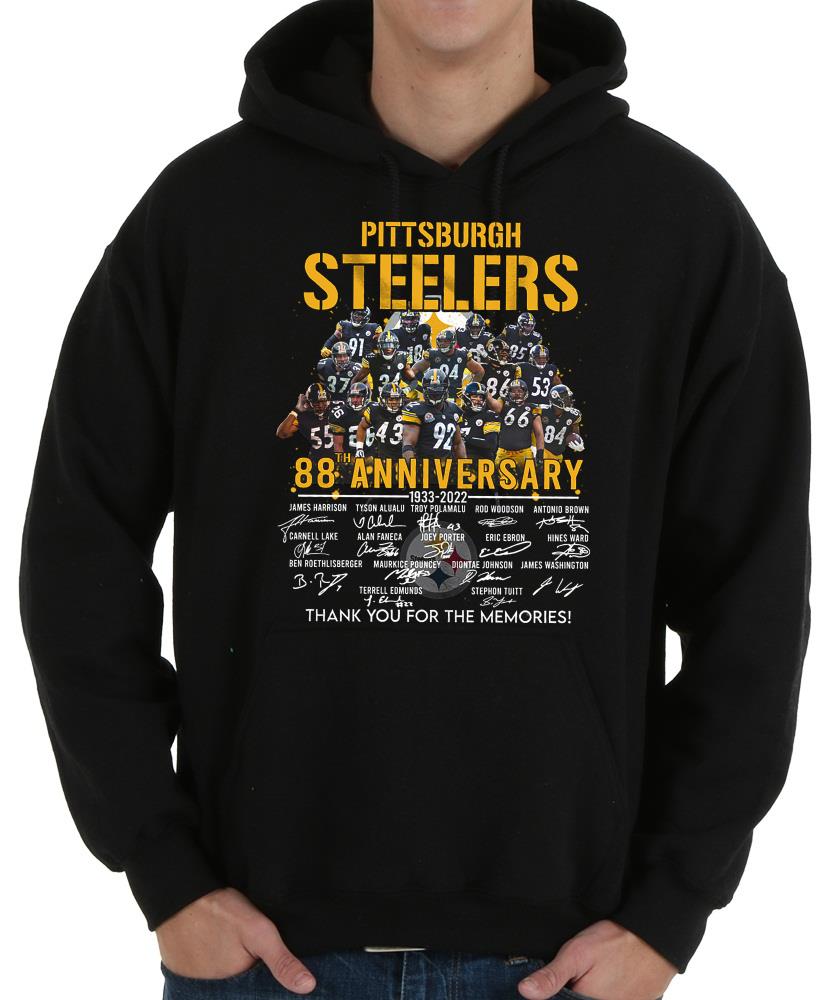 Pittsburgh Steelers Shirt, The Steelers 88th Anniversary 1993 2021 Signatures Thank You Memories Shirt 8 Pittsburgh Steelers Shirt, The Steelers 88th Anniversary 1993 2021 Signatures Thank You Memories Shirt