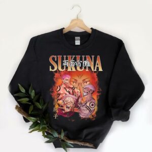 Ryomen Sukuna Shirt, Jujutsu Kaisen Sukuna Shirt, Sukuna Shirt, Sukuna Graphic Tee Shirt 5