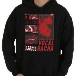STRAY KIDS VOCALRACHA Black Unisex Kpop Shirt, kpop inspired clothing, VOCALRACHA Graphictee shirt 7