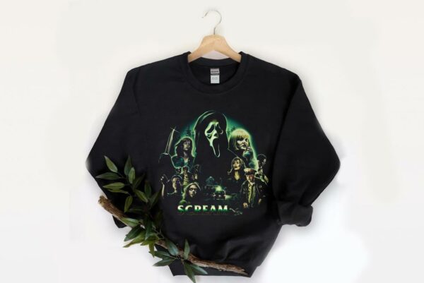 Scream Halloween Shirt, Ghostface Halloween Shirt, Scream Horror Movie Shirt, Ghostface Horror Movie Shirt scarecrow Shirt 2