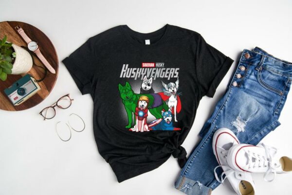 Siberian Husky Huskyvengers Marvel Avengers Endgame Shirt, Siberian Husky Shirt 1