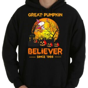 Snoopy Great Pumpkin Believer Since 1966 Halloween corpse Shirt 7