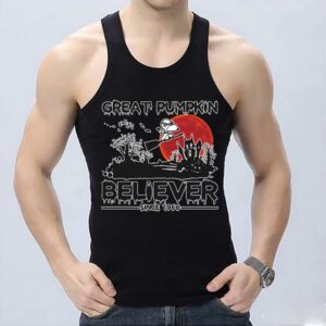 Snoopy Great pumpkin believer since 1966 halloween werewolf Shirt 6