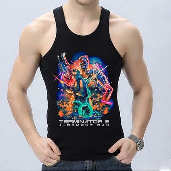 Terminator Shirt, Terminator 2 Judgment Day Poster Shirt, Terminator 2 Movie Shirt, Arnold Schwarzenegger Shirtscarecrow Shirt 3