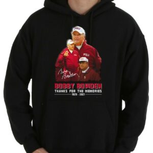Thank You For The Memories FSU Bobby Bowden Coach Signature 1929 2021 Shirt, Bowden Shirt 7