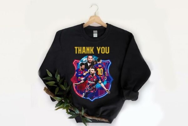 Thank You Lionel Messi In Barca Shirt, 16 Years Of Lionel Messi In Braca Shirt 2