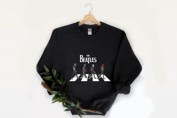 The Beatles Halloween Shirt, The Beatles Abbey Road Shirt, The Beatles Abbey Road Horror Shirt 2