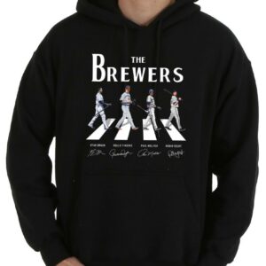 The Brewers Abbey Road Signatures Milwaukee Brewers Shirt, Milwaukee Shirt 7