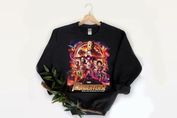 The Murderverse Horror Halloween Shirt, Horror Characters Shirt, Horror Avengers Halloween Shirtvampire Shirt 2