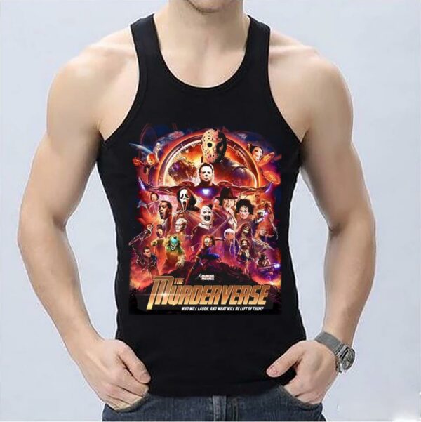 The Murderverse Horror Halloween Shirt, Horror Characters Shirt, Horror Avengers Halloween Shirtvampire Shirt 3