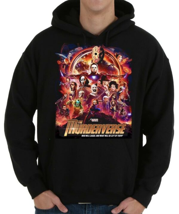 The Murderverse Horror Halloween Shirt, Horror Characters Shirt, Horror Avengers Halloween Shirtvampire Shirt 4