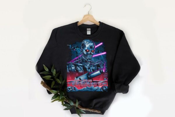 The Terminator Shirt, Terminator Judgment Horror Shirt, Arnold Schwarzenegger Shirt, Terminator Film ShirtPumpkin Shirt 2