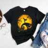 Top Gender Reveal Pregnancy Funny Halloween Party Costume Gift vampire Shirt 9