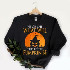 Top Gender Reveal Pregnancy Funny Halloween Party Costume Gift vampire Shirt 5
