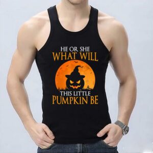Top Gender Reveal Pregnancy Funny Halloween Party Costume Gift vampire Shirt 6