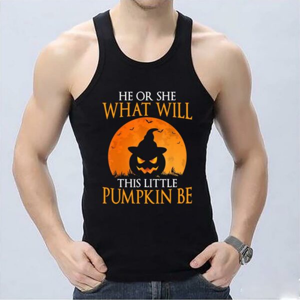 Top Gender Reveal Pregnancy Funny Halloween Party Costume Gift vampire Shirt 3