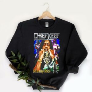 Trending Chief Keef shirt, Chief Keef Finally Rich Rap Hip Hop shirt, Chief Keef Finally Shirt 5