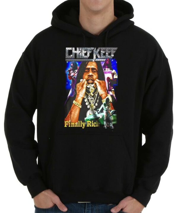 Trending Chief Keef shirt, Chief Keef Finally Rich Rap Hip Hop shirt, Chief Keef Finally Shirt 4