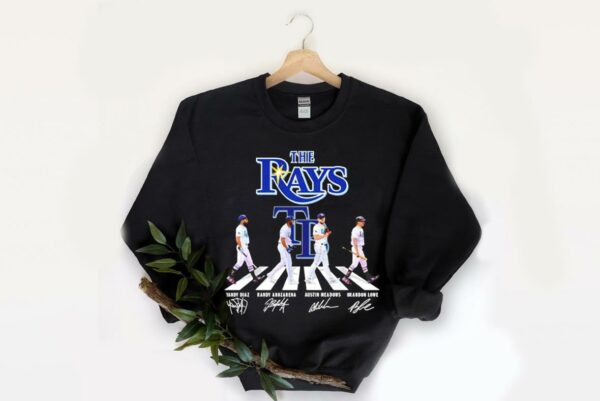Trending The Tampa Bay Rays Abbey Road Shirt, Rays Abbey Road Signatures Shirt 2