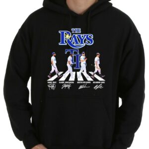 Trending The Tampa Bay Rays Abbey Road Shirt, Rays Abbey Road Signatures Shirt 7