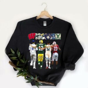 Trending Wisconsin Rodgers Giannis And Taylor And Antetokounmpo And Ryan Braun Signatures Shirt, Giannis And Taylor Shirt 5