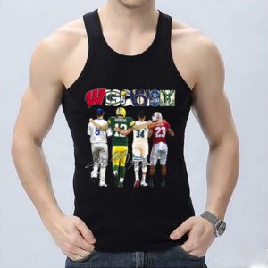 Trending Wisconsin Rodgers Giannis And Taylor And Antetokounmpo And Ryan Braun Signatures Shirt, Giannis And Taylor Shirt 6