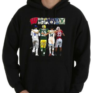 Trending Wisconsin Rodgers Giannis And Taylor And Antetokounmpo And Ryan Braun Signatures Shirt, Giannis And Taylor Shirt 7
