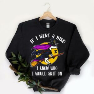 Unicorn Witches If I Were A Bird I Know Who I Would Shirt On Halloween Shirt, Unicorn shirt 5