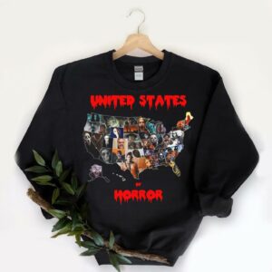 United States Of Horror Halloween Shirt, Horror Halloween Everywhere In US Shirt trick or treat Shirt 5