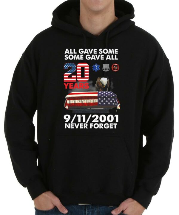 Vintage American Flag All Gave Some Some Gave All 20 Year Never Forget Shirt American Flag Shirt 4