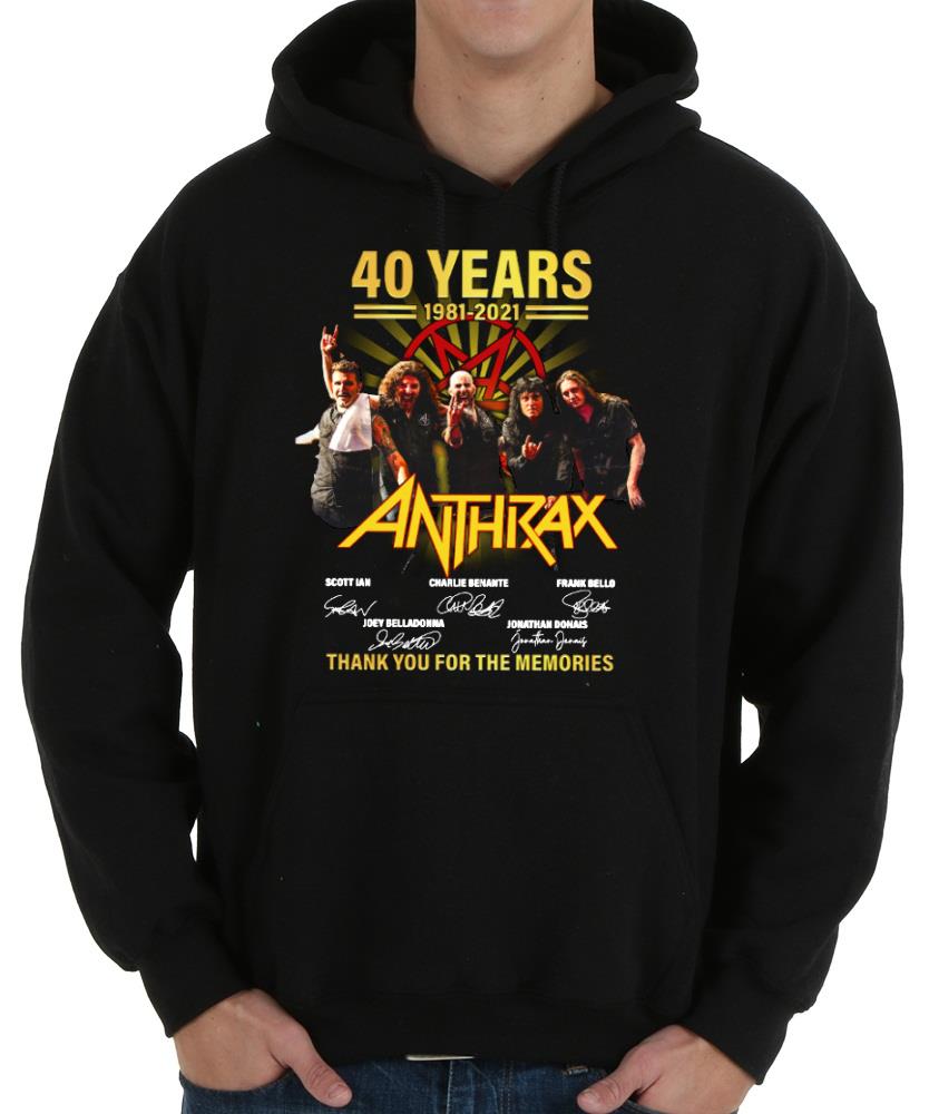 Vintage Anthrax Shirt, Anthrax 40 Years 1981 2021 Thank You For The Memories Signatures Shirt 12 Vintage Anthrax Shirt, Anthrax 40 Years 1981 2021 Thank You For The Memories Signatures Shirt
