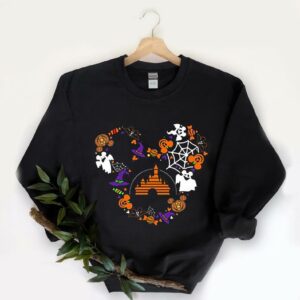 Vintage Disney Not So-Scary Halloween Shirt Shirt, Mickey Not So-Scary Halloween Party 2021 Shirt 5
