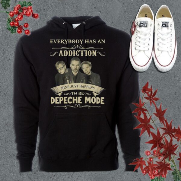 Vintage Everybody Has An Addiction Mine Just Happens To Be Depeche Mode Shirt, Addiction Depeche Shirt 7
