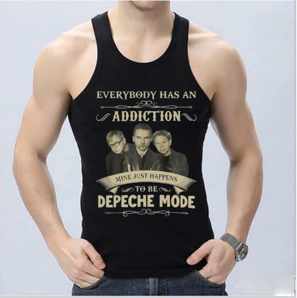 Vintage Everybody Has An Addiction Mine Just Happens To Be Depeche Mode Shirt, Addiction Depeche Shirt 8
