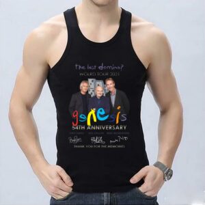 Vintage Genesis The Last Domino World Tour 2021 54th Anniversary Thank You For The Memories Shirt 6