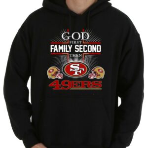 Vintage God First Family Second Then San Francisco 49ers Football Shirt, Francisco 49ers Shirt 7