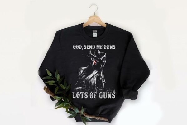 Vintage God Send Me Guns Lots Of Guns Shirt, Veterans Send Me Guns Lots Of Guns Shirt 2